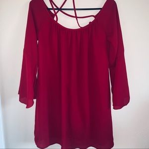 • • Color me RED dress • •